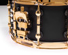 Sonor SQ2 14"x7" Medium Maple Snare - Dark Satin w/Gold HW