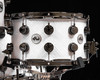 DW Collector's  6pc Maple SSC Kit - White Crystal w/Black Nickel HW