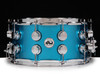 DW Collector's 7x14 SSC Maple Snare - Silver Blue Sparkle Lacquer