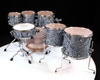 DW Design Series 7pc Shell Pack - Pearl Slate 8/10/12/14/16/22/14SD