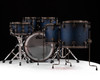 DW Collector's 6pc Maple SSC Kit - Regal to Royal Satin Oil Burst