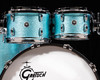 Gretsch Brooklyn Series 4pc Shell Pack w/ 22" Bass  - Turquoise Sparkle
