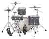 DWe 4-Piece Drum Kit Bundle - Black Galaxy