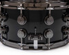 DW Collector's 7x14 SSC Maple Snare - Gloss Black w/Black Nickel HW