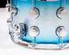 DW Collector's 8x14 SSC Maple Snare - Blue Glitz Burst w/Chrome HW