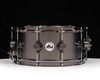 DW Collector's 6.5x14 Satin Black Nickel over Brass - Black Nickel HW (DRVD6514SVNBK)