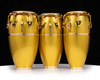 LP Galaxy Fiberglass with Gold Sparkle with Gold Hardware Conga Set