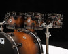 DW Collector's 6pc SSC Maple Kit - Honey to Ebony Satin Oil Burst