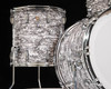 Ludwig Classic Maple Fab 3pc Shell Pack - White Abalone Store Demo