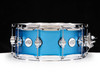 DW Design Series 6x14 Maple Snare Drum - Aqua Metallic (DDLM0614SSAM)