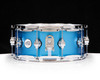 DW Design Series 6x14 Maple Snare Drum - Aqua Metallic