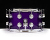 DW Brass Snare Drum 8x14 - Illusion Purple
