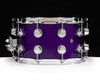 DW Brass Snare Drum 8x14 - Illusion Purple