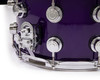 DW Brass Snare Drum 8x14 - Illusion Purple