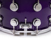 DW Brass Snare Drum 8x14 - Illusion Purple