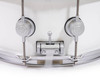 DW Collector's 6.5x14 Brass Snare Drum w/Satin Chrome - Polar White