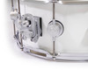 DW Collector's 6.5x14 Brass Snare Drum w/Satin Chrome - Polar White