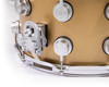 DW Brass Snare Drum 8x14 Satin Chrome - Sun Gold