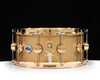 DW Collector's 6.5x14 Brass Snare Drum w/Gold - Sun Gold