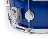 DW Collector's 6.5x14 Brass Snare Drum w/Satin Chrome - Yama Blue