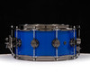 DW Collector's 6.5x14 Brass Snare Drum w/Black Nickel - Yama Blue