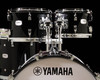 Yamaha PHX 5pc Shell Pack - Solid Black Lacquer 10/12/14/16/22