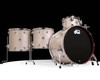 DW Collector's 5pc Purpleheart Shell Pack - Broken Glass Finish 24"