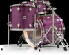 DW Collector's 3pc 333 Maple Kit - Purple Glass 10/12/16/22