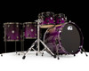 DW Collector's 6pc Maple SSC Kit - Neon Purple to Candy Black Fade (1366199)