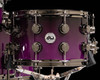 DW Collector's 6pc Maple SSC Kit - Neon Purple to Candy Black Fade