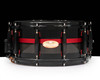 Pearl Masterworks 14x6.5 Artisan Snare Drum - Carbon Fiber w/ Red