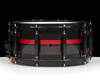 Pearl Masterworks 14x6.5 Artisan Snare Drum - Carbon Fiber w/ Red