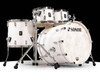 Sonor SQ1 22" 4-piece Shell Pack - Satin Pure White - 10/12/16/22