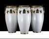LP Limited Edition Mango Conga Set - Pearl White w/ Gold (LPMANGO-PWGOLD)