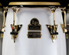 LP Limited Edition Mango Conga Set - Pearl White w/ Gold