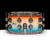 DW Collector's 7x14 SSC Maple Snare Drum - Sunset to Ocean Lacquer