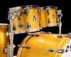 Sonor SQ2 4pc Maple Shell Pack - Exclusive Gold Sparkle Lacquer
