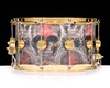 DW Collector's Acrylic 8x14 Snare - Candy Skull Design