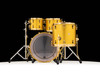 Sonor SQ2 4pc Maple - Gold Sparkle Lacquer Gold Hardware