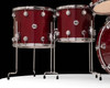 DW Collector's Series SSC Maple 7pc Ruby Glass with Chrome