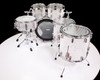 Robot Drum Co. Hive Series – 6-Piece Clear Acrylic Kit
