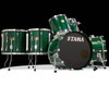 Tama Artstar Custom 6pc Double Bass kit in British Racing Green