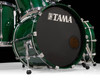 Tama Artstar Custom 6pc Double Bass kit in British Racing Green