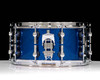 SONOR SQ2 Vintage Maple Shell 14x7 Snare Drum Sapphire Sparkle with Chrome