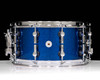 SONOR SQ2 Vintage Maple Shell 14x7 Snare Drum Sapphire Sparkle with Chrome