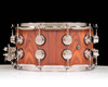 DW Collector's Series 3 Shell with Nickel Hardware Natural Hard Satin Lacquer back view