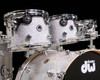 DWe 7pc Diamond Nebula Complete Set with Hardware and Roland Cymbals