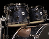 DW Collector's Series 5pc Sonicply Kit - Black Ice w/Black Nickel