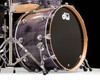 DW Collector's Series Maple Rock Kit -  Purple/Ebony Stain Lacquer