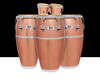 LP Martin Cohen Traditional Fiberglass Champagne Sparkle Quinto/Conga/Tumba/Bongos Set